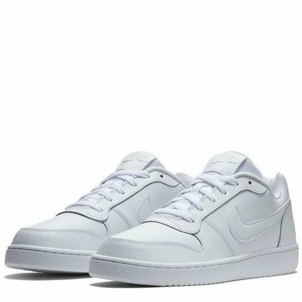 Nike Ebernon Low Men's Casual Shoes Sz 9 Black White Red Aq1775-001 for sale online | eBay